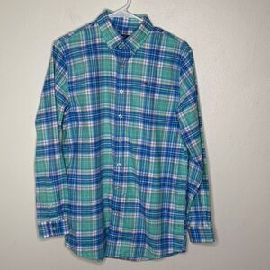 Vineyard Vines Whale Shirt Button Down - Big Kid XL (18)